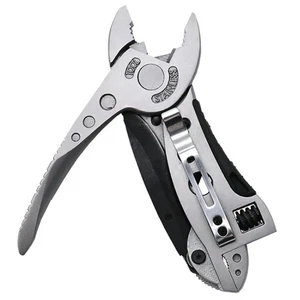 Adjust Screwdriver Wrench Multitool Pliers Spanner Gear Jaw Plier Outdoor - Photo 1/8