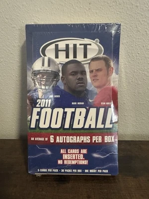 2011 Sage Hit Football Hobby Box HS - Image 1 of 3