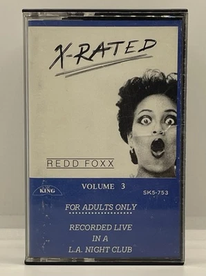 Redd Foxx X-Rated Volume 3 (Cassette) Rare Hard To Find Tape Comedy - Image 1 of 4