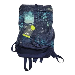 REI Flash 18 Rucksack leichter Wander Daypack Canopy Print Twilight NEU Neu mit Etikett - Bild 1 von 6