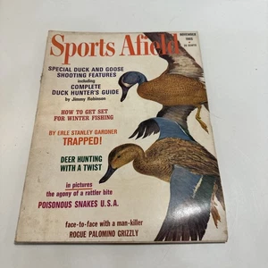 Rivista Campo Sportivo Anatra Cacciatori di Oche Edizione Novembre 1965 Caccia Cervi - Foto 1 di 9