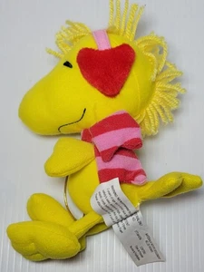 Valentine's Day - Whitman's PEANUTS Plush Woodstock w/Heart-Shaped Earmuffs - Picture 1 of 6