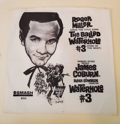 Roger Miller THE BALLAD OF WATERHOLE #3 (COUNTRY 45/PS)#2121 PLAYS VG++ NO NOISE - Image 1 of 4