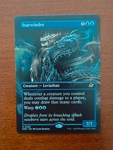 Starwinder (Borderless) #306 Edge of Eternities MTG NM - Foto 1 di 1