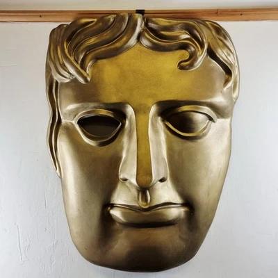 Fibreglass Bafta Awards Mask Prop. - Image 1 of 4