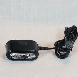 LG STA-U35WR Home/Travel Cell Phone Charger Power Supply Micro USB 4.8V 0.4A OEM - Picture 1 of 12