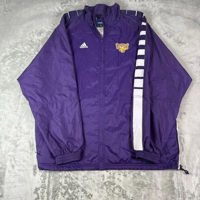 De Colección Adidas Team Griffins Baloncesto Púrpura Retro Cortavientos #44 Para Hombre XXL Foto 1 de 4