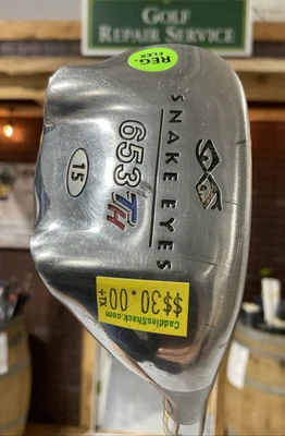 Snake Eyes 653TH 15° #1 Hybrid 39.5" IROD QUICKSTRIKE Regular Flex Graphite RH - Image 1 of 4