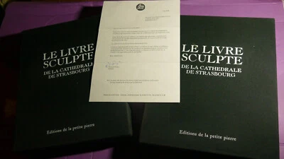 "LIVRE SCULPTE CATHEDRALE STRASBOURG "ZODIAQUE & TRAVAIL EDIT 1999 PETITE PIERRE - Photo 1/4