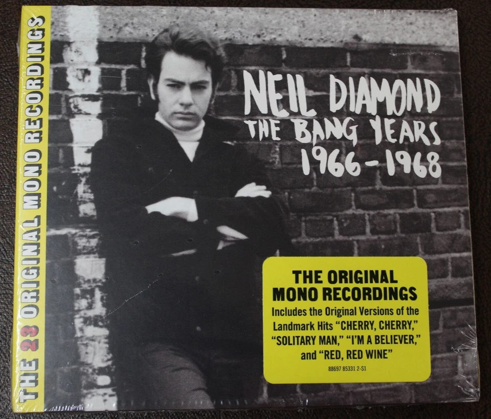 Scarce Sealed Neil Diamond The Bang Years 1966-1968 CD The Orig. Mono Recordings - Image 1 of 1