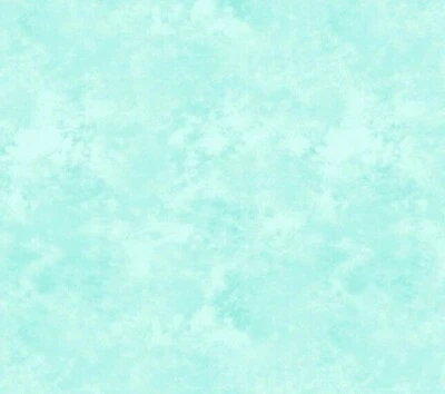 Fat Quarter Aqua Tie Dye 100% Cotton Fabric 18 x 21 inches - Image 1 of 3