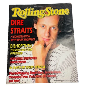 Dire Straits Rolling Stone Magazine Issue No.393 December 1984 RARE - Picture 1 of 16