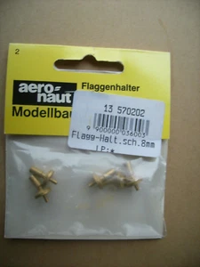 Aeronaut 570202 Flaggen-Halterung angewinkelt 8 mm - Bild 1 von 1