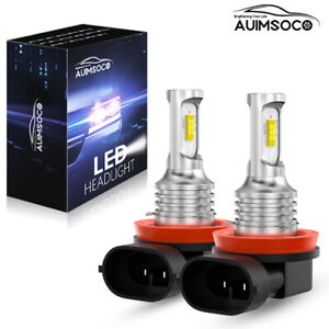 For Hyundai Elantra 2013-2018 LED Headlight Bulbs Low Beam Super White 6500K Kit