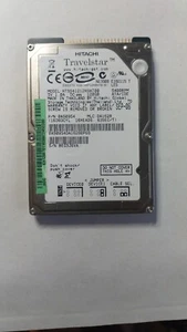Hitachi  Travelstar 120GB , 2,5" IDE. Model: HTS541212H9AT00 - Afbeelding 1 van 3