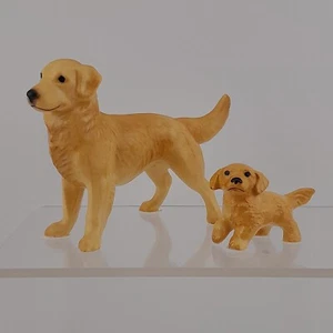 Hagen Renaker Golden Retriever und Welpe 2 Stück - Bild 1 von 23