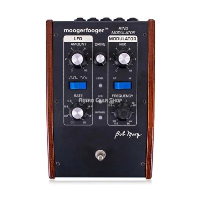 Pedal efecto modulador anillo Moog Moogerfooger MF-102 Big Briar firmado de colección Foto 1 de 4