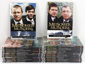 Lot of 27 Midsomer Murders DVDs British Mysteries Acorn Media - Picture 1 of 10