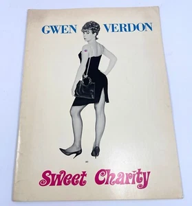 "Sweet Charity" Souvenir Program Pre-Broadway 1966 Gwen Verdon, Bob Fosse - Picture 1 of 4