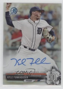 2017 Bowman Chrome Prospect Auto Refractor /499 Kyle Funkhouser #CPA-KF Auto