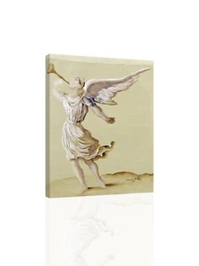 Salvador Dali 1947 Angel - CANVAS or PRINT WALL ART - Picture 1 of 2