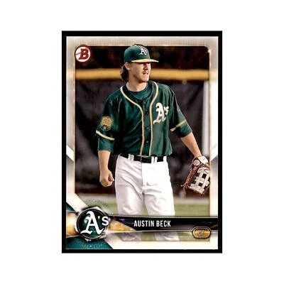 2018 Bowman Austin Beck Baseball Cards #BP6 - Image 1 of 3
