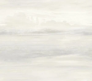 York SO2430 Candice Olson Tranquil Soothing Mists Scenic Wallpaper White - Picture 1 of 4
