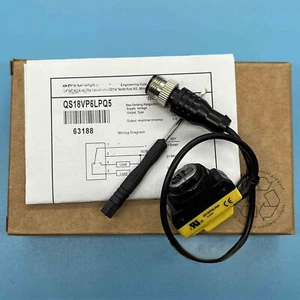 Photoelectric Switch Sensor For Banner Engineering QS18VP6LPQ5 10-30VDC 3500mm - Bild 1 von 4