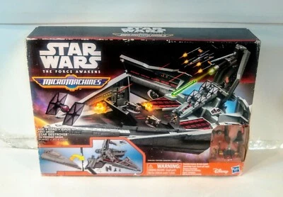 Star Wars The Force Awakens Micro Machines First Order Star Destroyer,NIB - Image 1 of 2