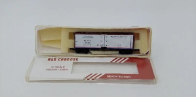 N Scale Red Caboose RN-18206-2 MDT Merchants Despatch Wood Ice Reefer #6320 - Image 1 of 4