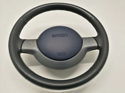 Smart ForTwo 450 Lenkrad Leder mit Schleifring ohne ESP 1 Stecker 0010041V001 - Bild 1 von 4