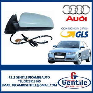 Audi A4 2004-2007 Retrovisor Eléctrico Térmico Plegable Con Memoria SX - Imagen 1 de 1