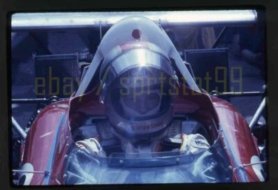 Mario Andretti #9 Ferrari - 1972 US Grand Prix Watkins Glen - Vtg Race Slide - Image 1 of 3