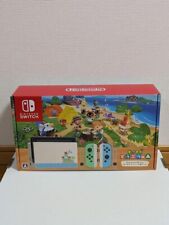 Nintendo SWITCH Animal Crossing Console System set Joy-Con Video Game from Japan