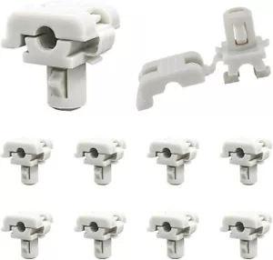 10 PCS Car Door Lock Rod Clips, 5/32 Inches Rod Nylon Tailgate Handle Rod Retain - Picture 1 of 6