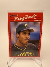 1990 Donruss Baseball Card Barry Bonds #126 Pittsburgh Pirates
