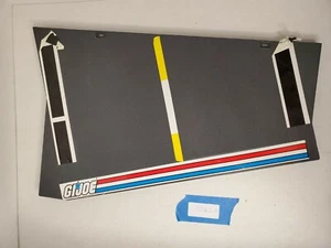 Vintage Original GI Joe USS Flagg 173156 Stern Deck dunkelgrau mit Aufklebern - Bild 1 von 6