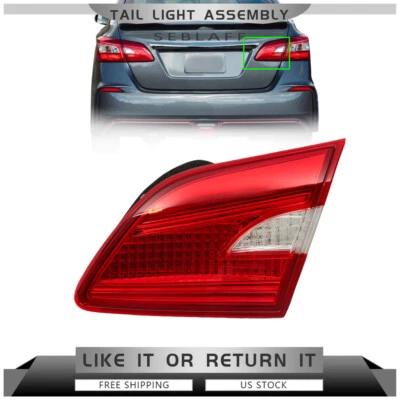 For 2016 2017 2018 Nissan Sentra Inner Lamp Right Passenger Side Tail Light - Image 1 of 4