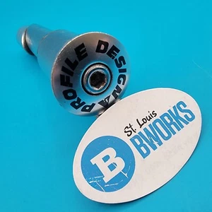 Profile Design Stem Adapter 1" Threaded - 1 1/8" Threadless Silver Alloy f23 - Picture 1 of 4