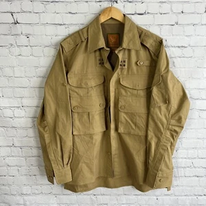 Eddie Bauer Jacket Mens M Expedition Cloth Shooting Brown - Picture 1 of 4