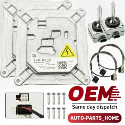 Módulo de lastre de faros de xenón HID 130732915301 para BMW Serie 3 E90 E92 E93 2 piezas Foto 1 de 4