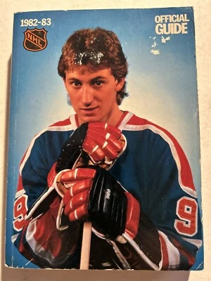 1982 83 NHL HOCKEY Guide 485 Pages EDMONTON Oilers WAYNE GRETZKY 1982 1983 - Image 1 of 2
