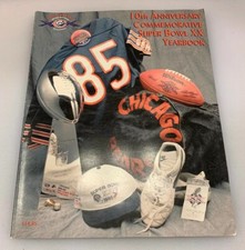Chicago Bears Super Bowl XX 10th Anniversary Commemorative Yearbook