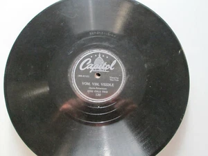 King Cole Trio Vom Vim Veedle/All For You Capitol 139 78 rpm - Picture 1 of 4