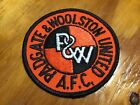 Vintage Soccer Patch-Padgate & Woolston United A.F.C.  P&W 3.5”