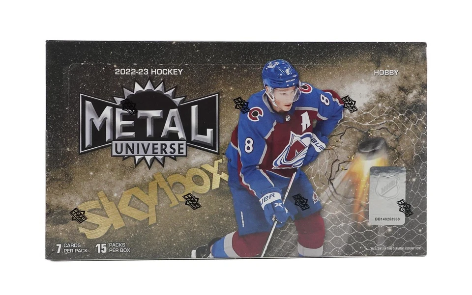 2022/23 UPPER DECK SKYBOX METAL UNIVERSE HOCKEY HOBBY BOX