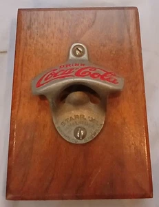 Antique 30s 40s Coca Cola Bottle Opener Starr X Brown Co., N News, VA. Patented! - Picture 1 of 7