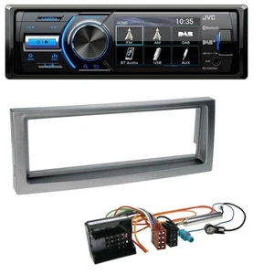 JVC Bluetooth MP3 USB DAB Autoradio für Citroen C5 Peugeot 407 ab 04 grau-metall - Bild 1 von 9