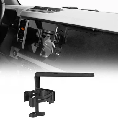 Soporte multifunción para tablero de teléfono soporte para taza de bebida apto para Ford Bronco 2021-2025 Foto 1 de 4