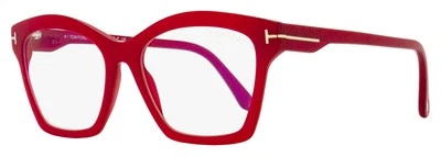 Gafas Tom Ford cuadradas azules bloque TF5965B 075 fucsia 53 mm FT5965 Foto 1 de 3
